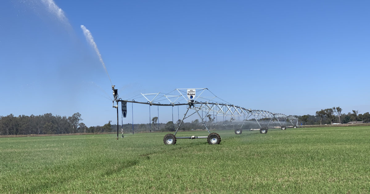 Case Study: Increasing yield with multiple end guns